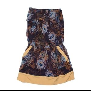 Forever 21 peacock dress/ top